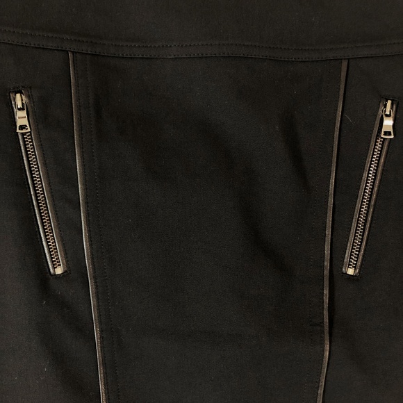 [129] NWOT ANN TAYLOR Black Skirt - Picture 3 of 5